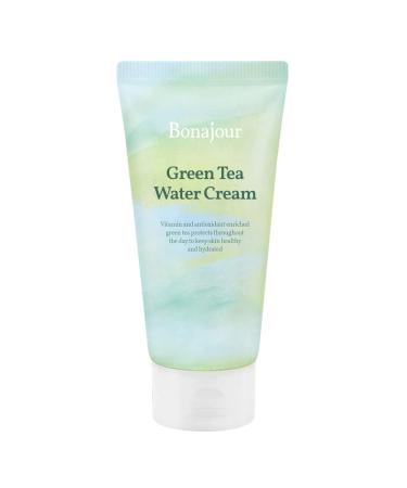BONAJOUR  Green Tea Water Bomb Vegan Moisturizing Facial Gel Cream for sensitive skin - Anti-Wrinkle & Brightening Care | Daily hydrating Moisturizer 3.38 Fl. oz