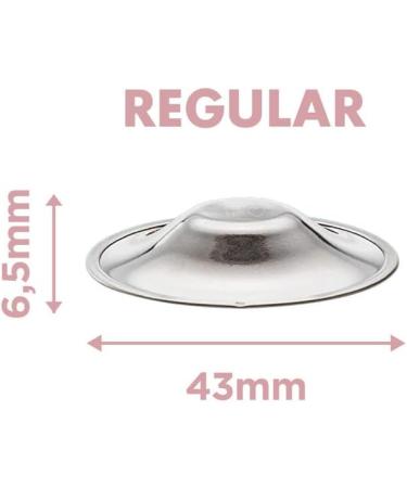 Pippeta Silver Nip Cups - 100% Nickel-Free Nursing Pads for Breastfeeding - Medical Grade Nipple Shields for Breast Fissure Treatment - Class 1 Silver Device - Buy Online on GoSupps.com