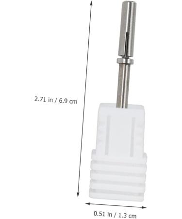 POPETPOP acrylic nails trim drill bit sculpt store manicure art drill shank nail shank for nail drill small grinding head Accessories shaft core women's bearing Tungsten steel - Buy Online on GoSupps.com
