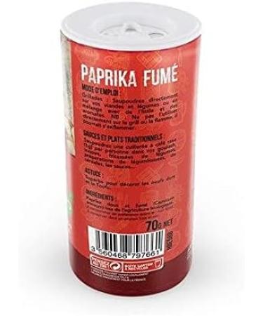  Aromandise Smoked Paprika Organic Aromandise 60 g - Buy Online on GoSupps.com