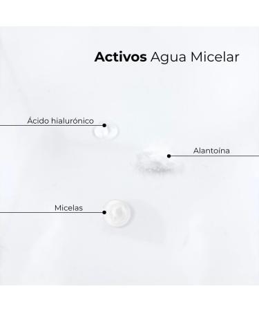  abril et nature abril et nature | Skin Micellar Water 200ml All Skin Types Purifies Cleanses Gentle Refreshing Non-Drying Hyaluronic Acid as Key Active Ingredient - Buy Online on GoSupps.com