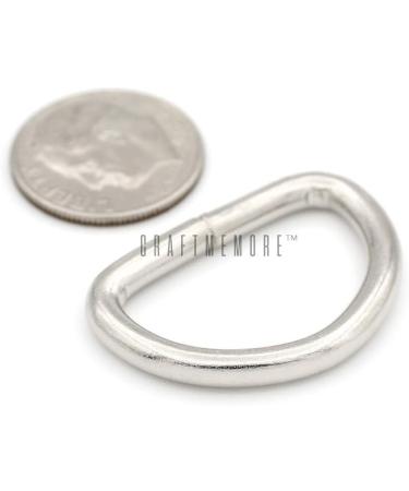 CRAFTMEMORE D-Ring Findings 5/8  3/4 & 1 Inch Metal Non Welded D Rings for Belts Bags Lanyard Leathercraft Avail 4 Colors (3/4" x 20 Pack  Antique Brass) 3/4" x 20 pack Antique Brass - Buy Online on GoSupps.com