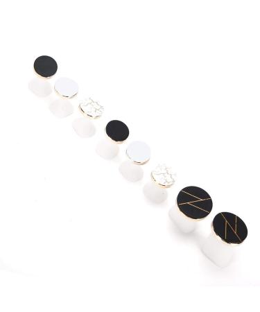 8 Pieces Silicone Nail Art Toe Separators - Washable & Reusable Pedicure Tools for DIY Manicure - Buy Online on GoSupps.com