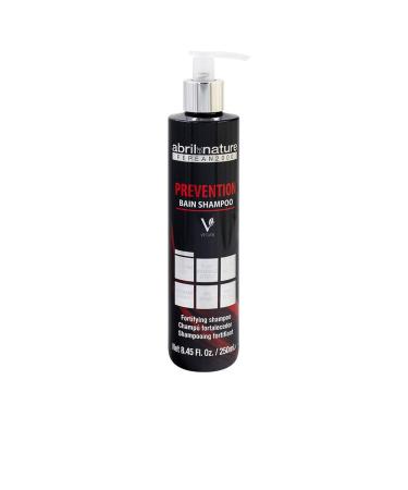 abril et nature - Anti-Hair Loss Prevention Shampoo - Stops Hair Loss or Alopecia - Stimulates Growth - Balances and Purifies the Scalp - Professional Treatment - 250 ml
