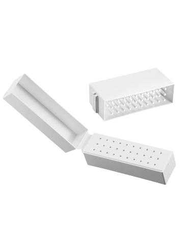 Buy Nail Drill Stand - 30 Hole Display Storage Box for Nail Tools - Dust Stand for Efficient Nail Care - Buy Online on GoSupps.com