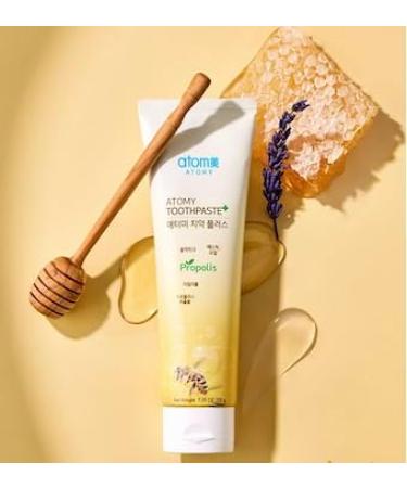 Low Fluoride Toothpaste with Propolis Extract 200g (7.05oz) 3 pcs - Buy Online on GoSupps.com