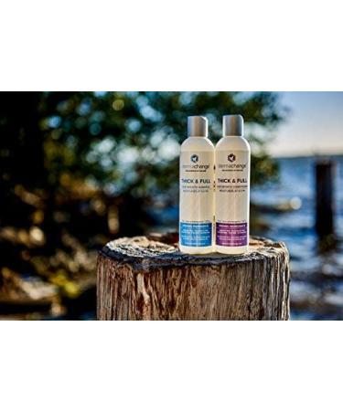 Sulfate-Free Natural Hair Growth Shampoo & Conditioner Set - Thickens, Strengthens, & Regrows Hair - Vitamins for Hair Loss & Thinning - Men & Women - 8oz (Pack of 2) - Buy Online on GoSupps.com