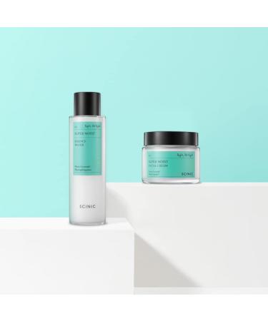 SCINIC Super Moist Facial Cream 2.7 fl oz | Hydrating Korean Skincare for Dry & Sensitive Skin | Plant-Derived Moisturizer - Buy Online on GoSupps.com
