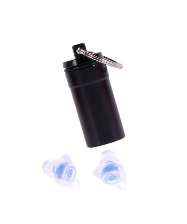 LALAFINA 1 Pair Corded Ear Plugs Filter Earplugs Noise Cancelling Earbuds Wired Concert Ear Plugs Wire Earbuds High Fidelity Ear Plugs Sleeping Earplugs Sleeping Hearing Aldult Rope Miss Blue 1 Count (Pack of 1)