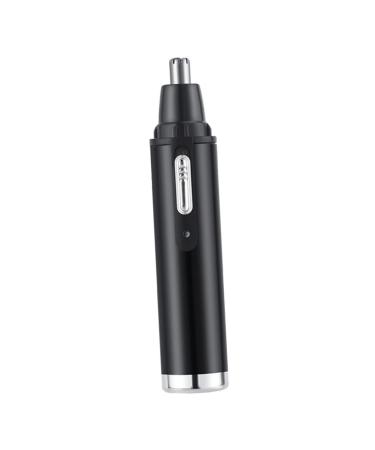 minkissy 1 Set Nose Hair Trimmer Man Household Hair Scissors Abs 14X3X3CM Black