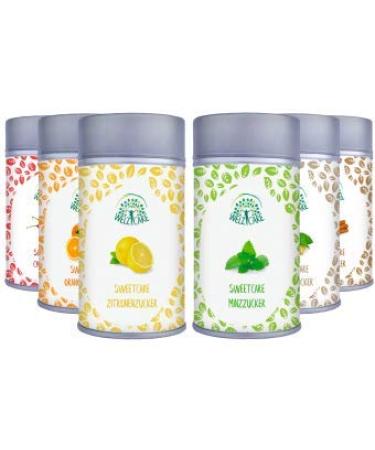 SweetCare Sugar Spreader Mint | Natural Sugar Substitute with Erythritol & Stevia | Finely Ground Moroccan Mint - Buy Online on GoSupps.com