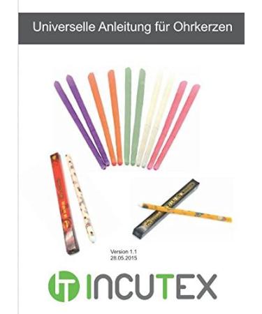 Incutex 20x Wax Ear Candles - Various Fragrances & Colors | Ear Cones for Natural Ear Care - Buy Online on GoSupps.com
