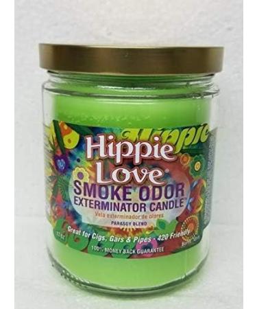 Buy Smoke Odor Exterminator 13 oz Jar Candles - Hippie Love Set of 3 | International Shipping Available - Buy Online on GoSupps.com