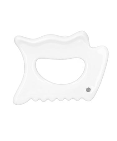 Ceramic Gua Sha Board for Muscle Relief Face Lifting Professional Spa Massaging Use Tool Suitable for Individual Self Care