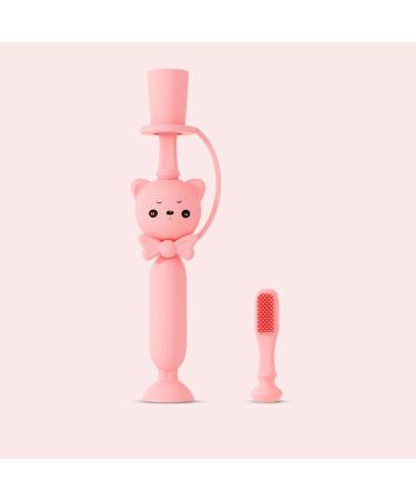 Shop Sewoart Baby Toothbrush - Soft Silicone Brass Toothbrush for Kids & Toddlers | Gentle Oral Care - Buy Online on GoSupps.com