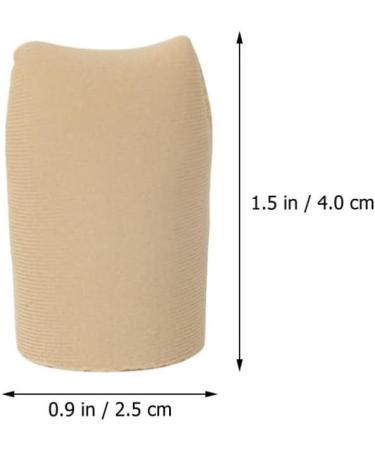 minkissy 2 Pairs Hand Toe Protector Silicone Gel Silicone Toe Sleeves Silicone Toe Protectors Toe Tubes Big Toe Caps Toe Covers Toe Sleeve Toe Sleeve with Gel Lining Top Cover 4x2.5cm - Buy Online on GoSupps.com