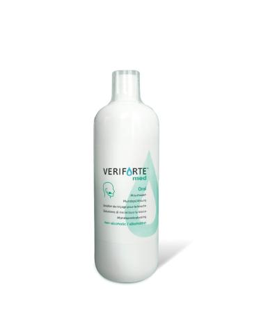 Veriforte med oral - non -alcoholic gentle oral flushing solution mouthwash on a hocl base for cleaning and moistening the oral cavity (1000 ml)