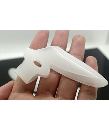 Jiahao Soft Silicone Gel Toe Separators for Bunion Relief & Hallux Protection - 2 Pack for Adults - Buy Online on GoSupps.com