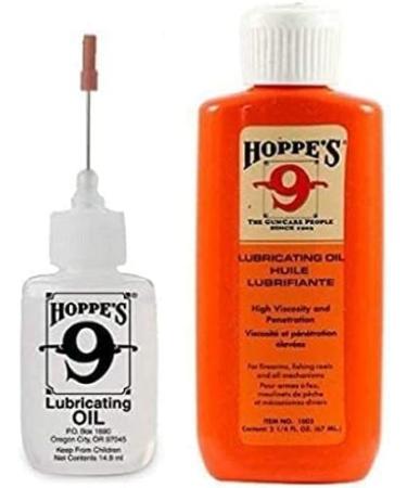 Hoppes 9 Elite Gun Cleaning Kit with Bore Cleaner, Lubricant Oil, Precision Lubricator, and Patches - .38, 9mm, .40, .44, .45 Caliber - Buy Online on GoSupps.com