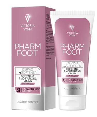 Victoria Vynn PHARM FOOT DERMO reSOFTENER 75 ml - SOFTENING AND MOISTURIZING CREAM 10% UREA