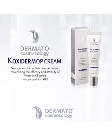 Vitamin K1 Oxiderm Cream - Reduce Scars Dark Circles Bruises & Varicose Veins - 1.01 Oz - Effective Skin Treatment - Buy Online on GoSupps.com