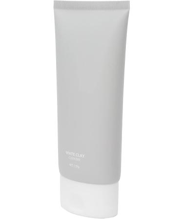 Qukaim Pore Cleansing Face Wash Men White Clay Facial Cleanser 150g Refreshing Pore Cleansing Oil Control Face Wash - Buy Online on GoSupps.com