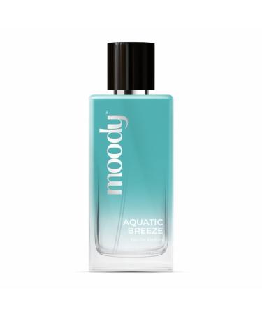 Moody Premium Aquatic Breeze Perfume for Men | Eau De Parfum | Long Lasting Scent Upto 8 Hours | Luxurious EDP Fragrance with 20% Perfume Oil 100ml