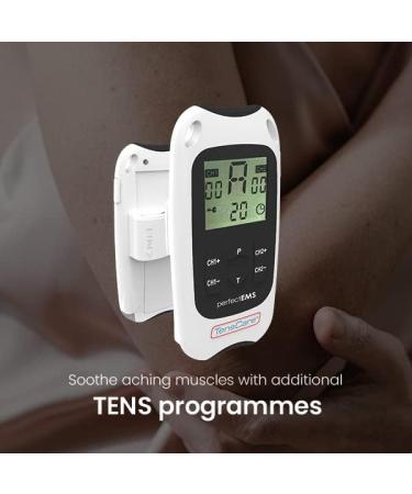 TensCare Perfect EMS: Strengthen Tone Muscles & Recover Faster | TENS Pain Relief Program - International Shipping Available - Buy Online on GoSupps.com