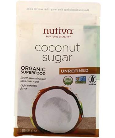Nutiva Organic Coconut Sugar 1 lb (454 g)