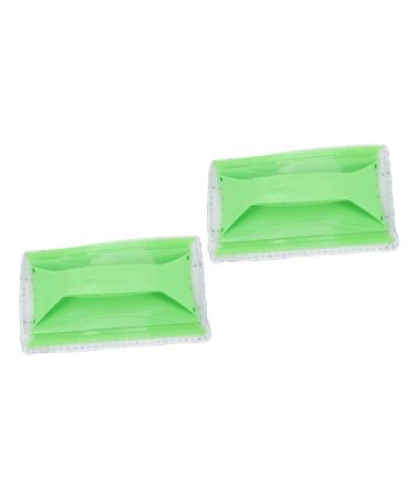 JECOMPRIS 2 Sets Glass Concave Cleaning Brush Amonia Window Door Track Cleaning Groove Cleaning Brush Household Windows Window Track Cleaner Glass Cleaner Window Screen Brush Spring Tool
