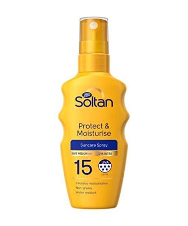 Soltan Protect & Moisturise Mini Spray SPF15 75ml