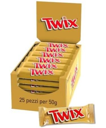  Twix Twix bars single 50gr 25 pieces - Buy Online on GoSupps.com
