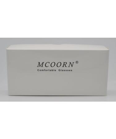 Mcoorn Flexible Lightweight Reading Glasses for Men & Women - 2 Pack with Case Anti-Blue Light Anti-Reflective 2.0x - Buy Online on GoSupps.com