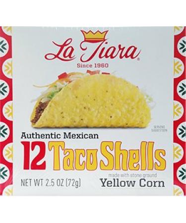 La Tiara Taco Shells, 12-count Box (Pack of Six Boxes)