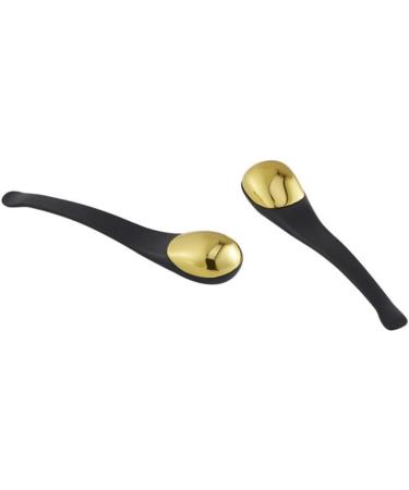 Premium 2-in-1 Facial Tools: Eye Cream Spatula & Face Tightening Massager for Radiant Skin - Buy Online on GoSupps.com