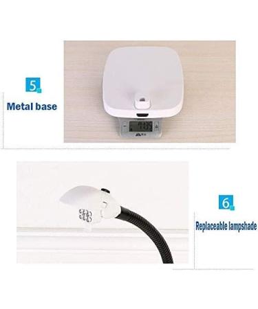 Magnifier Desktop Magnifying Glass 10 Times with Led Lights 20 Times Old Reading Electronic Inspection Clock Mobile Phone Repair Lofty Ambition - Buy Online on GoSupps.com