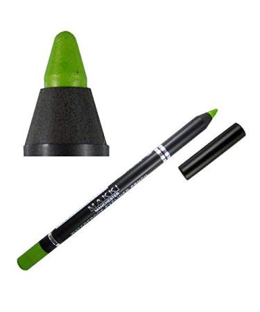 Spring Green Waterproof Glide on Eyeliner Colour Shade Number 12 Super long stay smudge proof Eye Liner 12 Spring_Green