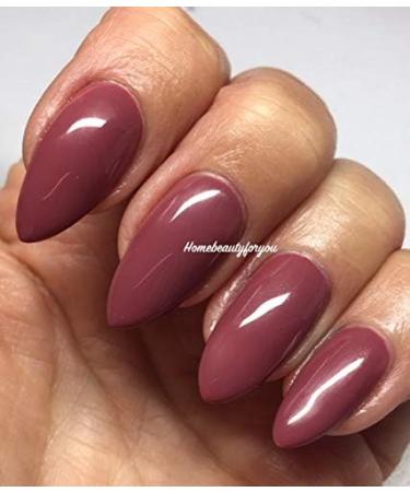 Bluesky Nail Gel Polish Dark Pink MARSALA Deep Dark Pink Mauve Musk UV LED Soak Off 10ml - Buy Online on GoSupps.com