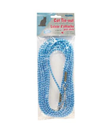 Burgham Cat Tie Out (15') Asst Colors