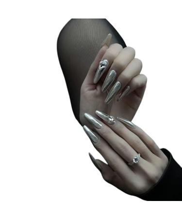Temperament-enhancing manicure whitening detachable manicure in Europe and America wearing handmade nail plates.(M)