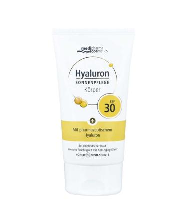 Hyaluron Sun Care Body Cream SPF 30 - Hydrating Sunscreen for All Skin Types - 150 ml - Shop Internationally! - Buy Online on GoSupps.com