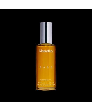 Monastery Rose Facial Cleansing Oil - 100 Petals of Rose Bourbonia from Reunion Island | Makeup Melting Cleanser for Nourished Skin - 60ml - Buy Online on GoSupps.com
