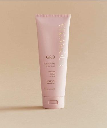 VEGAMOUR GRO Revitalizing Shampoo - Vegan Keratin and Biotin for Thicker, Fuller Hair - Buy Online on GoSupps.com