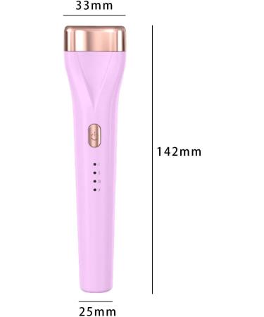 MagiDeal Electric Heated Eyelash Curler Rechargeable Portable Makeup Tool for Women Girl Gift Lash Curler for Anniversary Violet - Buy Online on GoSupps.com