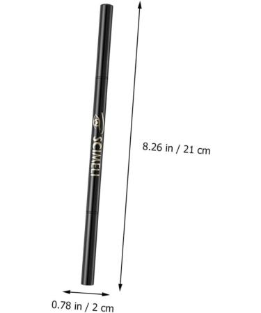Healeved 2pcs 2 1 Eyebrow Makeup Tools Mechanical Pencil Eyebrow Filler Double Head Pencil Makeup Eyebrow Pen - Buy Online on GoSupps.com