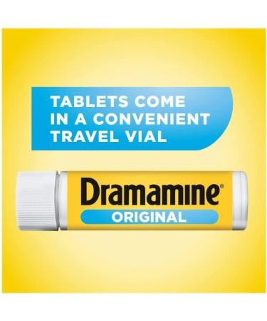 Dramamine Motion Sickness Relief 12ct x 3 - Fast-Acting Formula - Buy Online on GoSupps.com