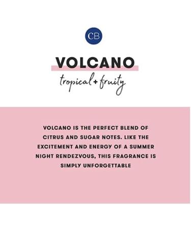 Capri Blue Volcano Laundry Fragrance Oil - Essential Oils for Wool Dryer Balls with Grapefruit & Tangerine - 0.5 fl oz - International Shipping Available - Buy Online on GoSupps.com