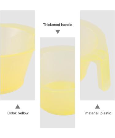 TOPBATHY Bol Teinture Capillaire et Bol M langeur 3 Pi ces Plastique Jaune Taille Moyenne pour Coloration Cheveux Maison et Salon Professionnel - Buy Online on GoSupps.com