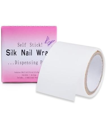 Silk Nail Wrap 1m Nail Protector Self Adhesive Fiberglass Nail Repair Reinforce Nail Protector for UV Gel Acrylic Nails 1 Roll - Buy Online on GoSupps.com