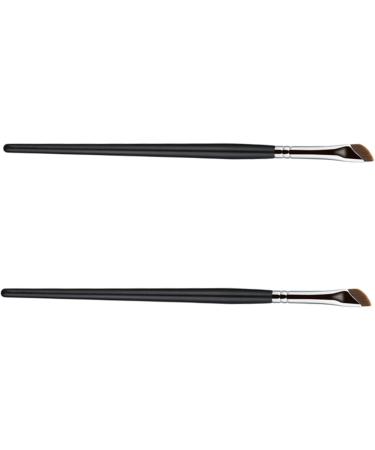 Baluue 8 Pcs Eyebrow Brush Portable Eyeliner Brush Thin Makeup Brush Flat Eyeliner Brush Angled Brush Wood - Buy Online on GoSupps.com